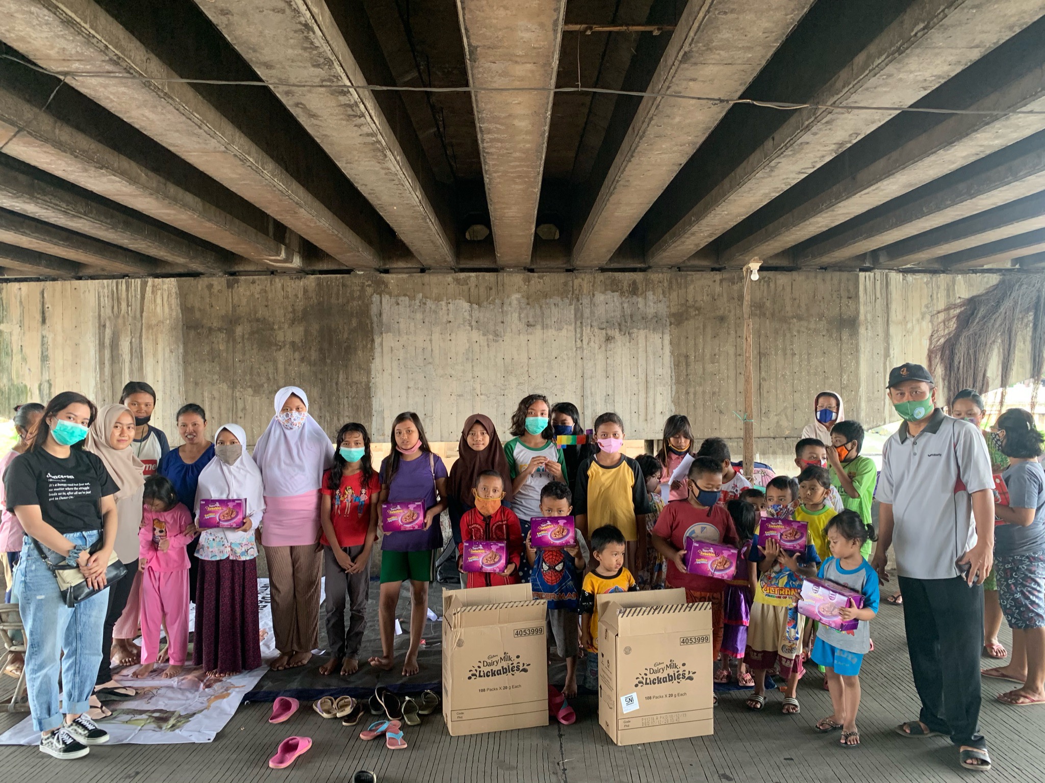 Sharing and caring for our friend